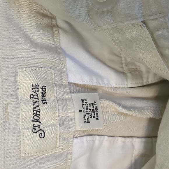 St John's Bay Stretch Capri Shorts - Picture 3 of 5